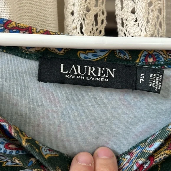 Cottagecore Boatneck Vintage Ralph Lauren Knit Dress - Picture 6 of 7